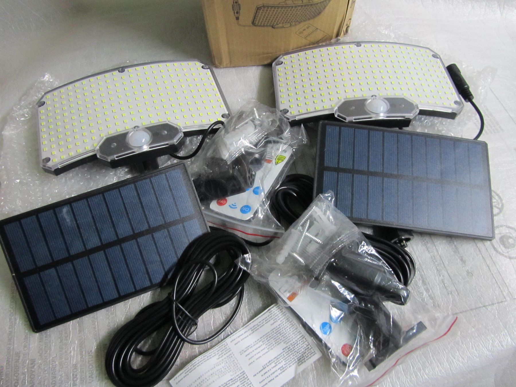 Lampade: Solar Wandleuchten-2 Stück – Nuovo e nell'imballaggio originale da moosseedorf venduto da RTN10 5
