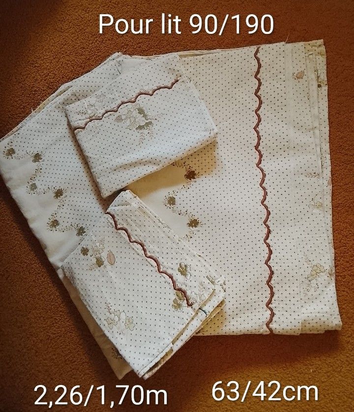Biancheria da letto: draps  – Nuovo e nell'imballaggio originale da Couvet venduto da fat_kyl7