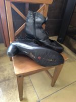 Stiefeletten Damen schwarz Leder Grösse 39.5 gebraucht