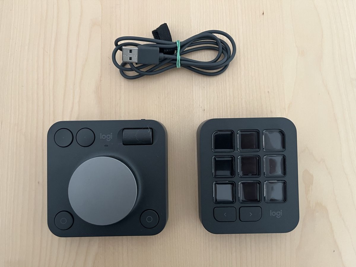 Steuerung: Logitech MX Creative Console inkl. Zubehör – Neu (gemäss Beschreibung) aus Olten von alex.wardl
