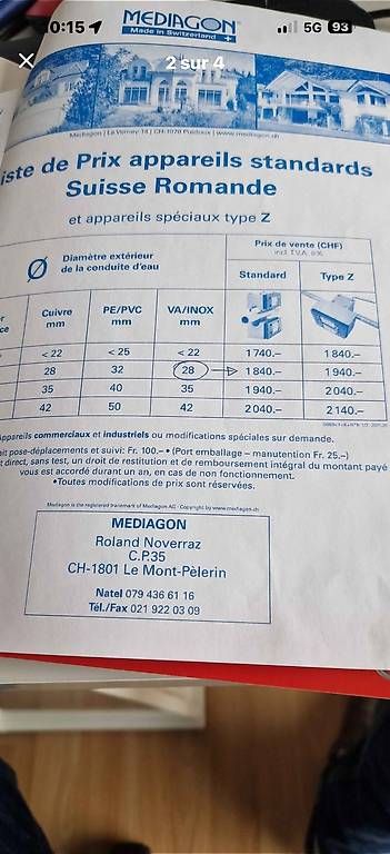 Mediagon Sanitari: Mediagon 1/1.2 – Usato da Vevey venduto da giu_2qzb 3