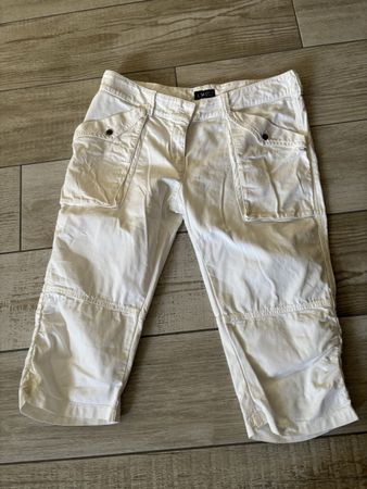 Weisse Sommerhose von Armani Jeans, Grösse 34( 40-42)