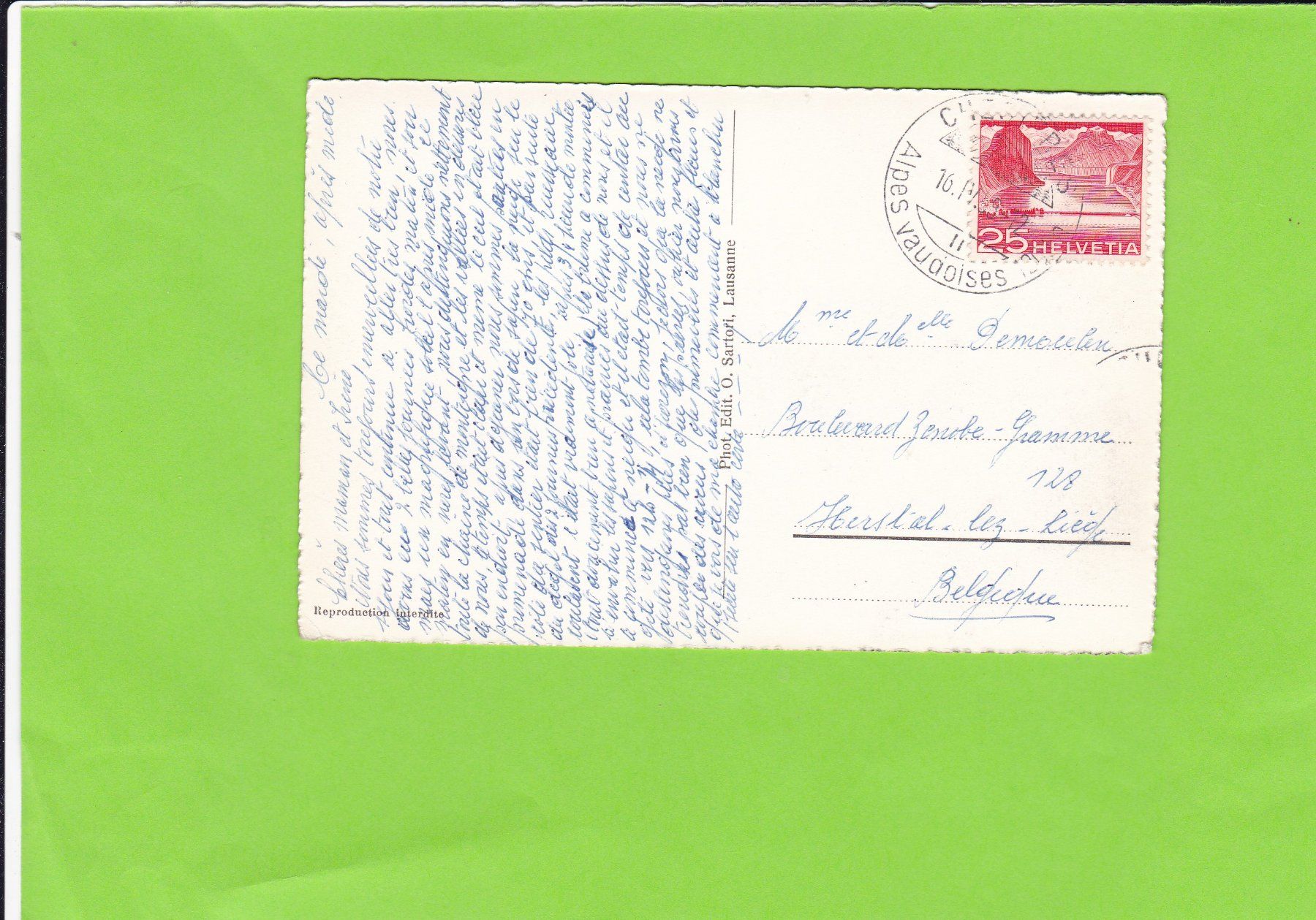 Cartes postales: Villars-Chèsieres – D'occasion à St. Peterzell par neckertal 1