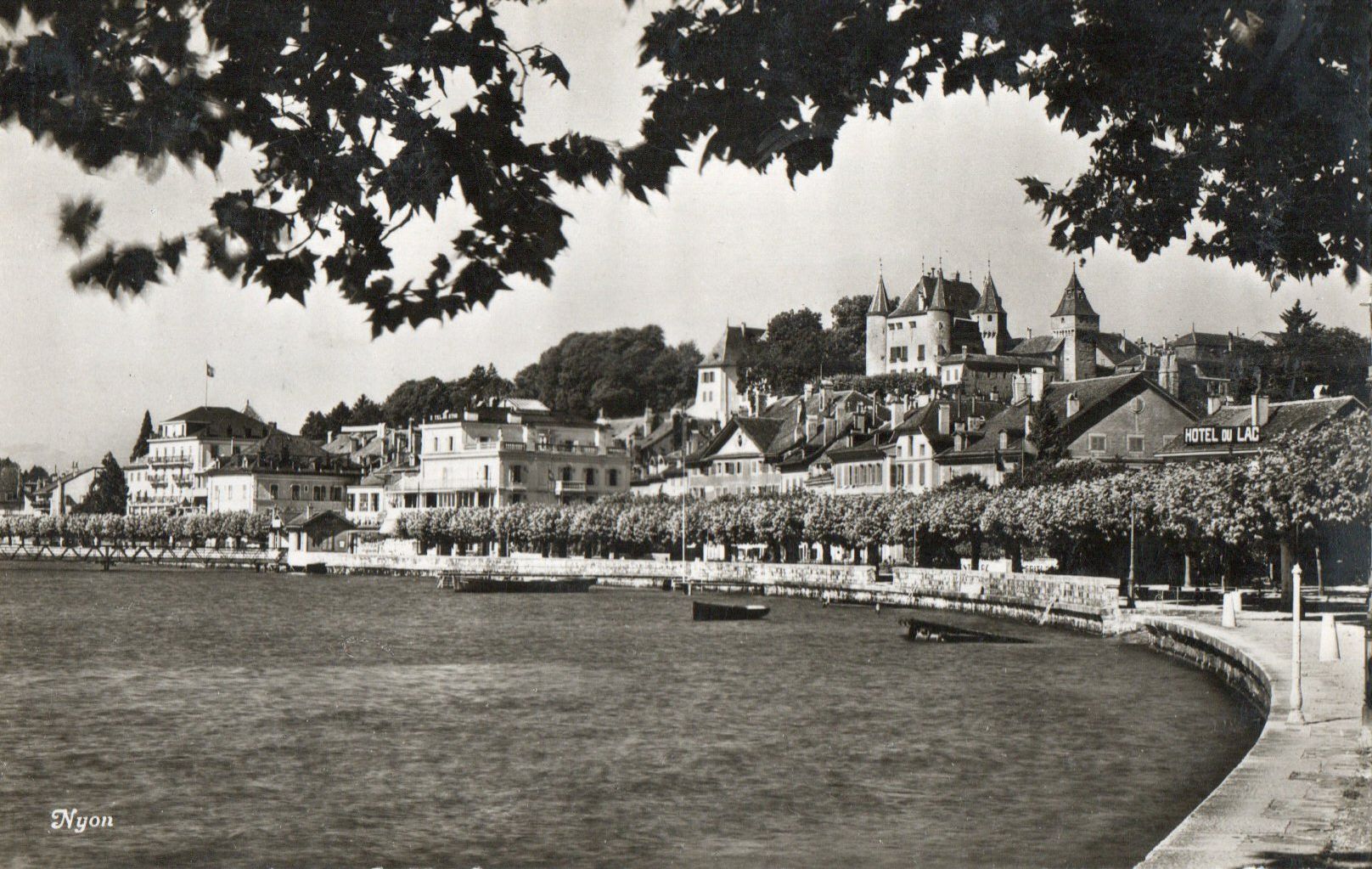 Cartoline postali: Nyon – Usato da Melano venduto da pisonsdro