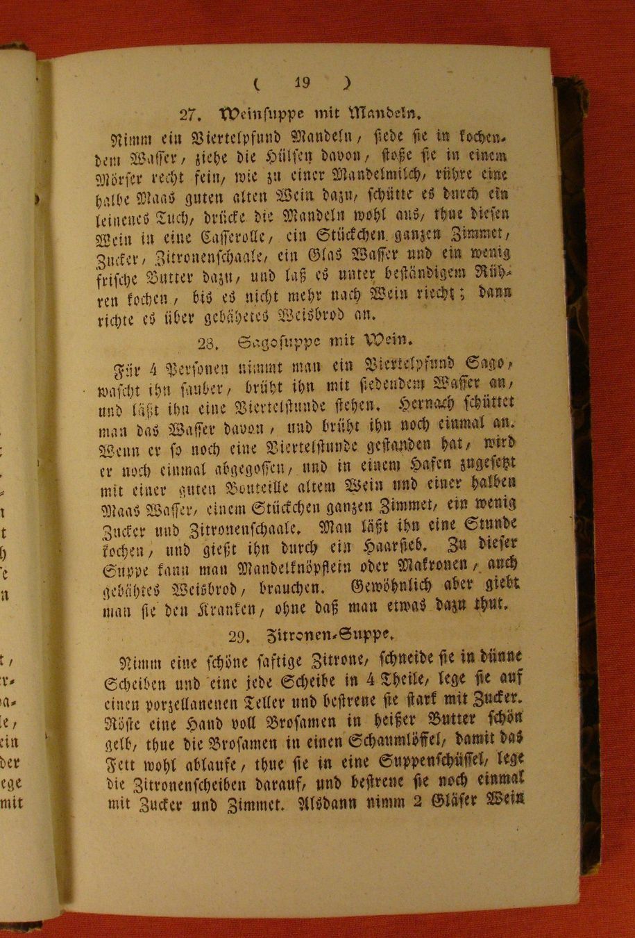 Libri: OBERRHEINISCHES KOCHBUCH 1825 – Usato da Grüningen venduto da Kartensammler 2