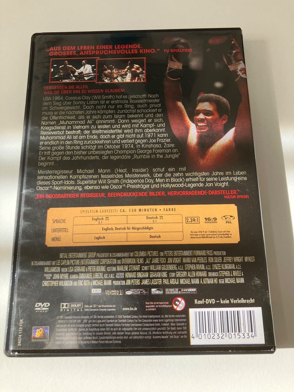 Tutti i DVDs: Ali (DVD) Will Smith – Usato da Arbon venduto da HelFer01 1