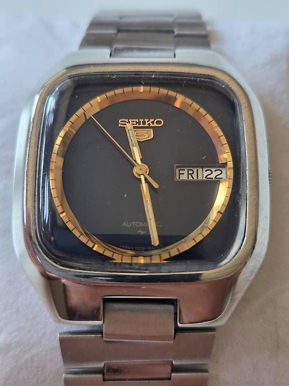 Seiko Uhren: Montre Seiko 5 Automatic Vintage 7009 5220 – Gebraucht aus Genève von kev_d8z5 1