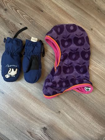Kappe ind Handschuhe 74/80