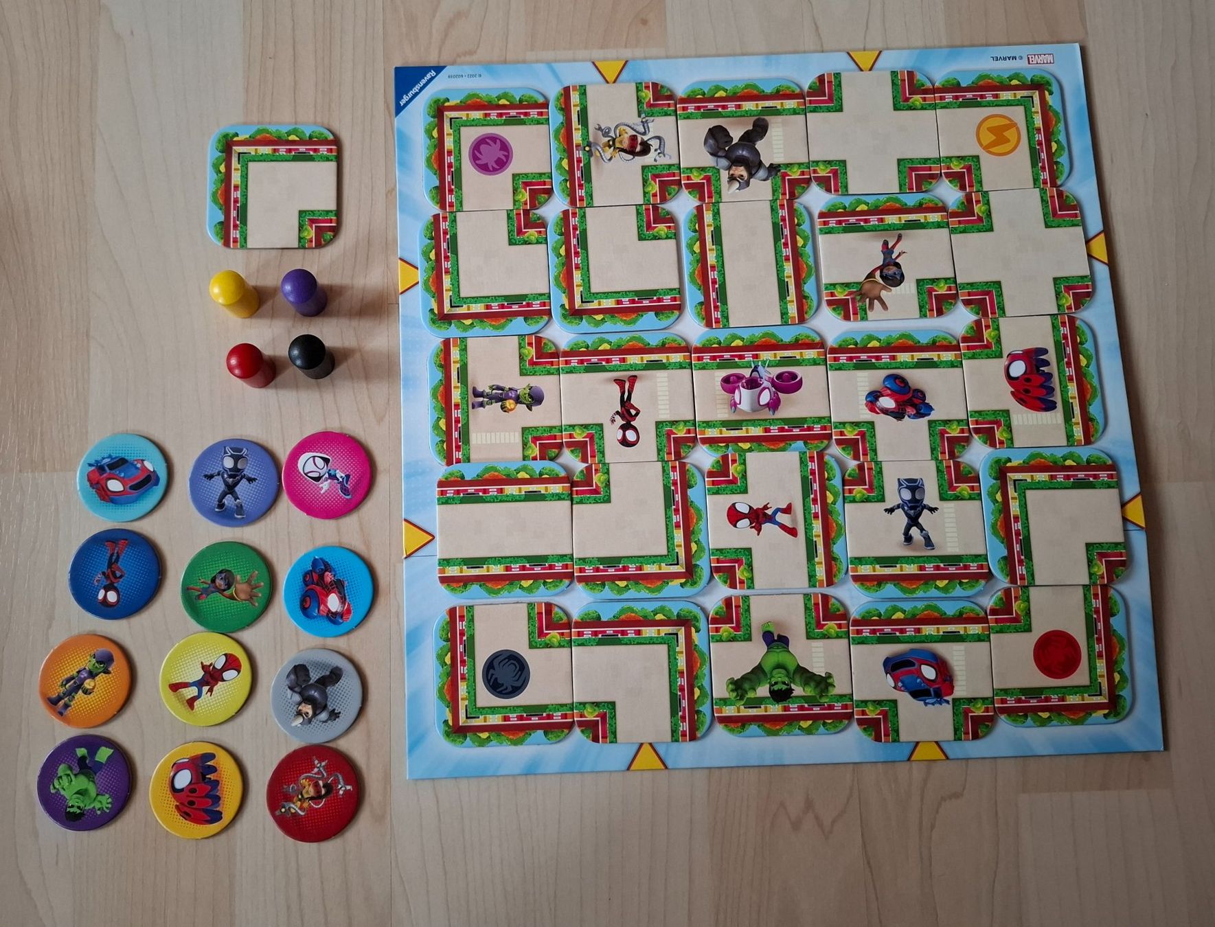 Ravensburger Spiele: Spidey Labyrinth Junior und Memory – Gebraucht aus Oberurnen von rotty80 2
