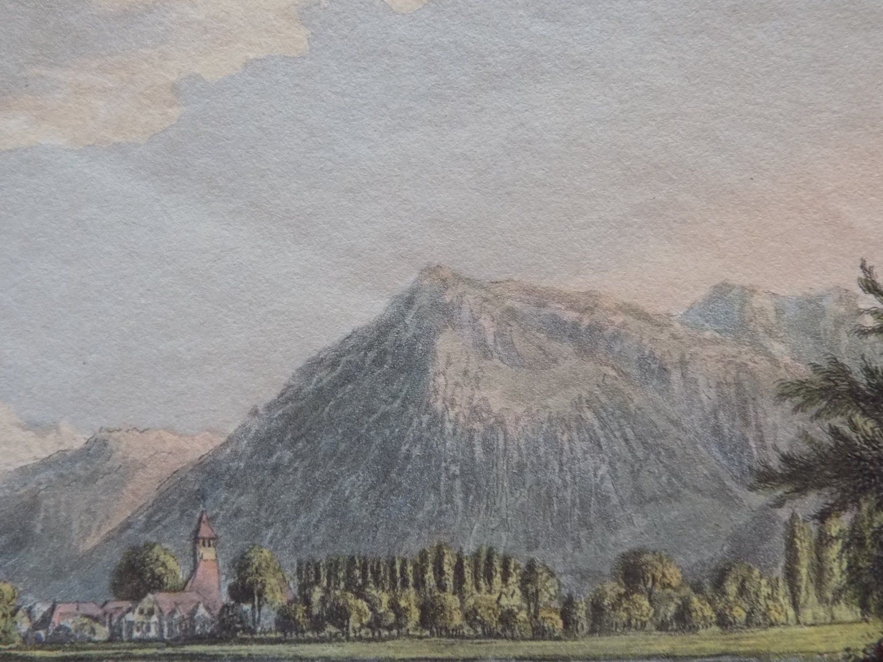 Stiche: View on the lake of Thun – Gebraucht aus Risch von Rischli15 8