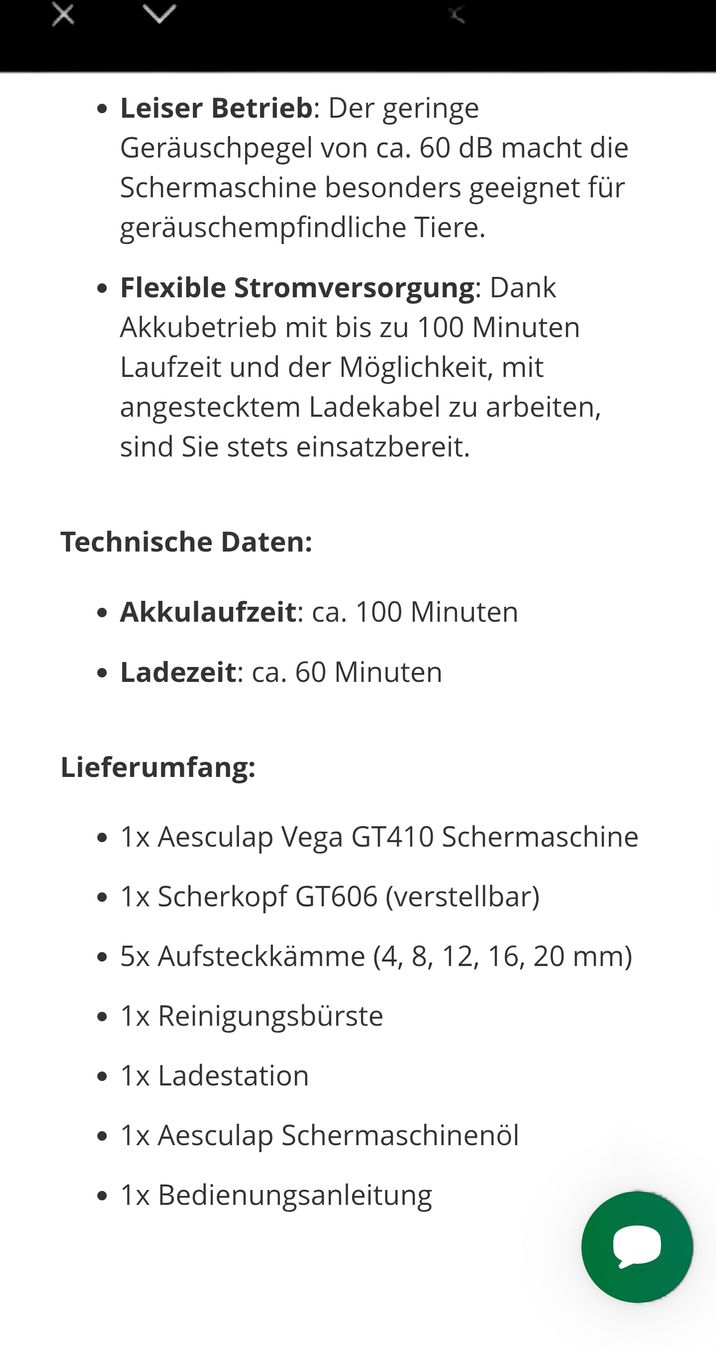 Prodotti per la cura & articoli per la pulizia: Hochwertige Hundeschermaschine – Nuovo (secondo la descrizione) da Thun venduto da Fritzi69 2