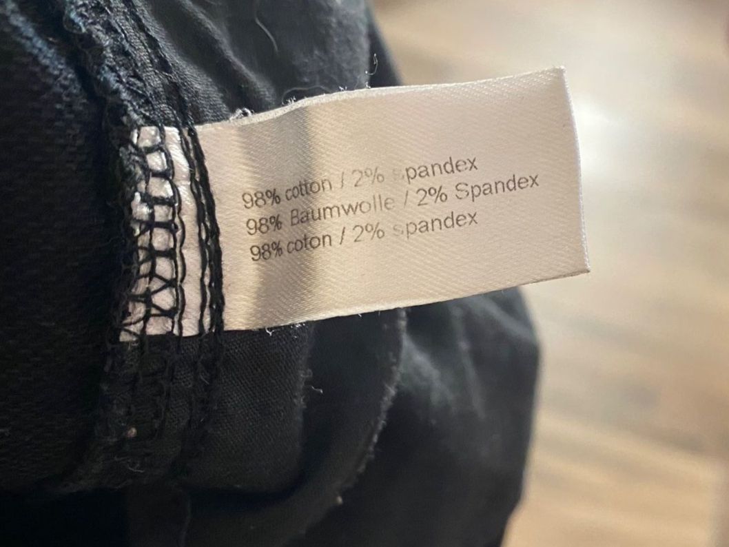 Pantaloni: Sandwich Hose Baumwolle schwarz Gr. 38 – Usato da Pratteln venduto da a23_j2gs 2