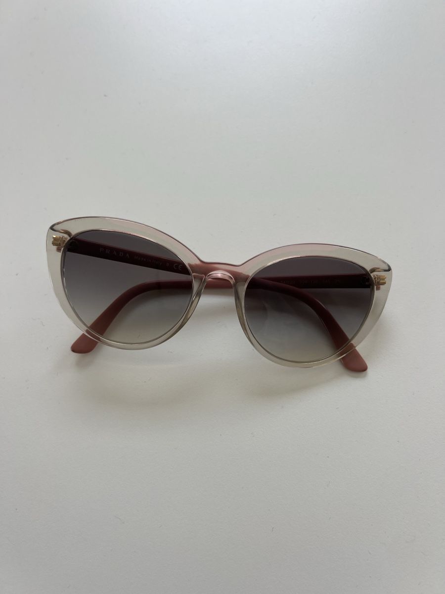 Prada Occhiali & Lenti: Lunettes de soleil Prada Cat Eye  – Usato da Lutry venduto da roxypoxy 1