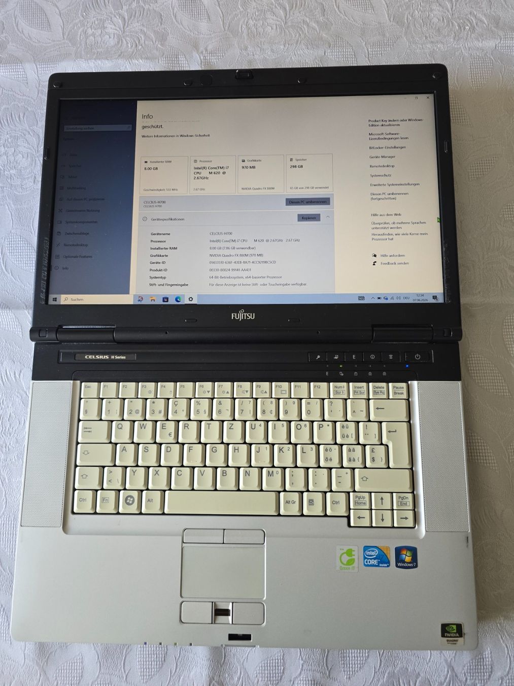 Fujitsu Notebook: Fujitsu CELSIUS-H700, Dockingstation, Laptoptasche, Zubehör – Usato da Wetzikon ZH venduto da Tonido 5