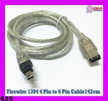 Firewire 1394  4 Pin to 6 Pin Cable142cm