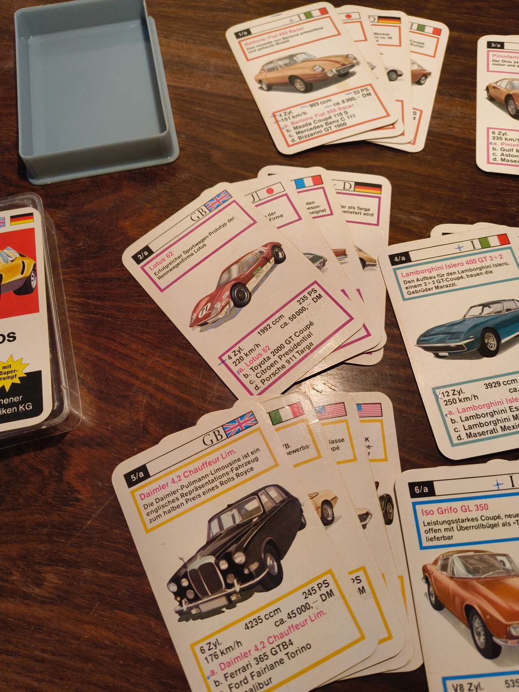 Spiele: Quartett Superautos 532 22 Schmid München – Gebraucht aus stettlen von VintageBern_ch 5