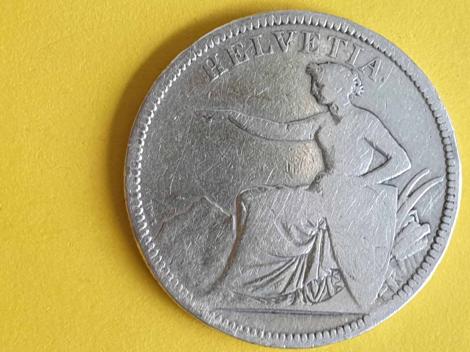 Alle Münzen: 5 Franken 1874 B. - Silber ****( Poste A+ ) – Gebraucht aus luzern von Jrouge 1