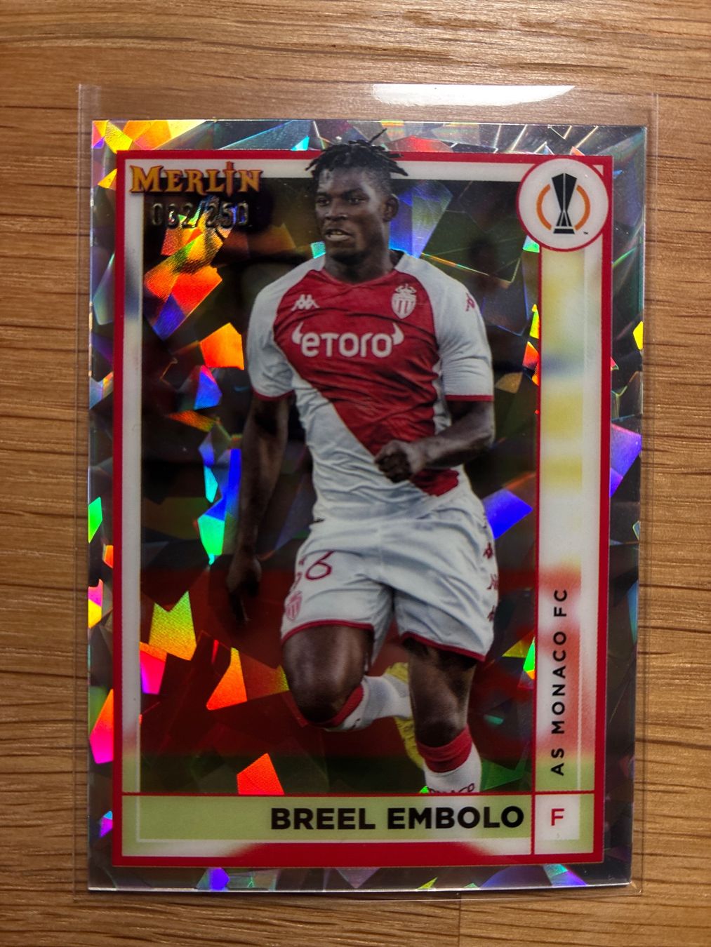 Topps Sammelbilder & Trading cards: Topps Chrome Merlin Breel Embolo /250 – Gebraucht aus Wangenried von Garagara