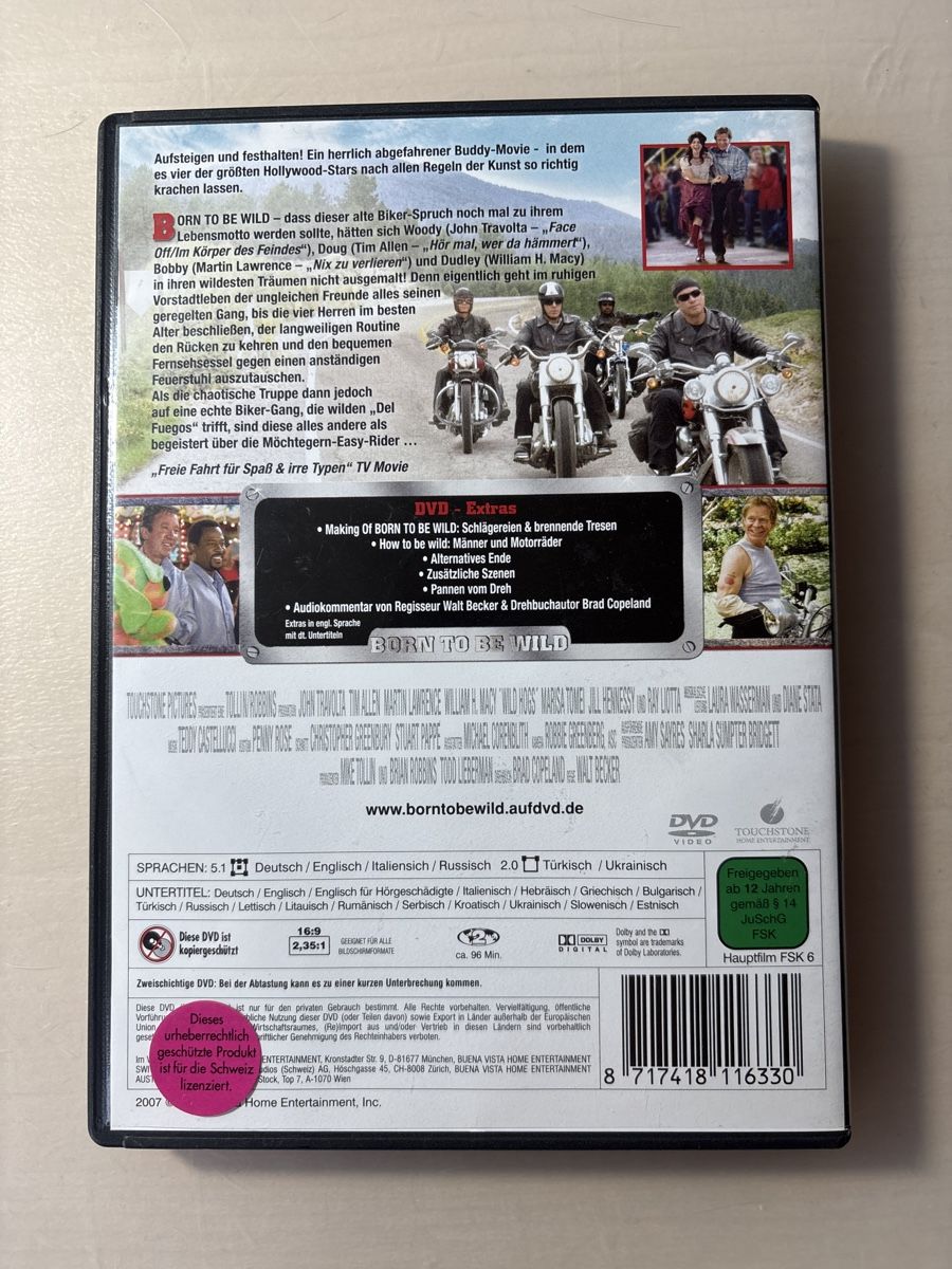 Tutti i DVDs: Born to be wild (1605) – Nuovo (secondo la descrizione) da Ruswil venduto da Slivio_ 1