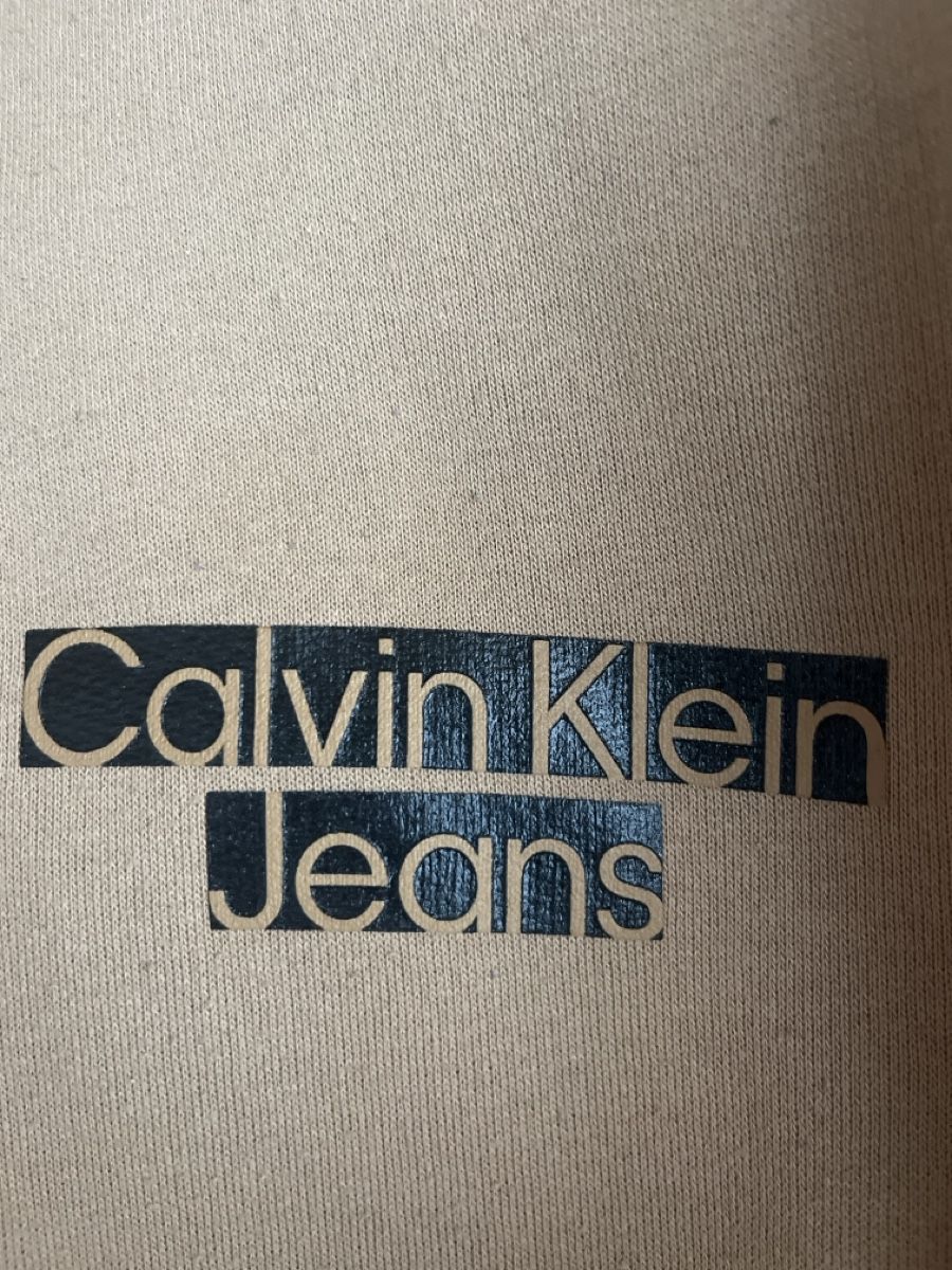 Calvin Klein Maglioni & Felpe: Kaputzenpulli Calvin Klein Jeans, braun, Grösse M – Usato da Laufenburg venduto da boe_6qgr 1