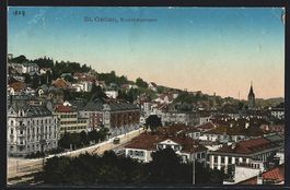 St. Gallen, Rosenbergstrasse mit Umgebun