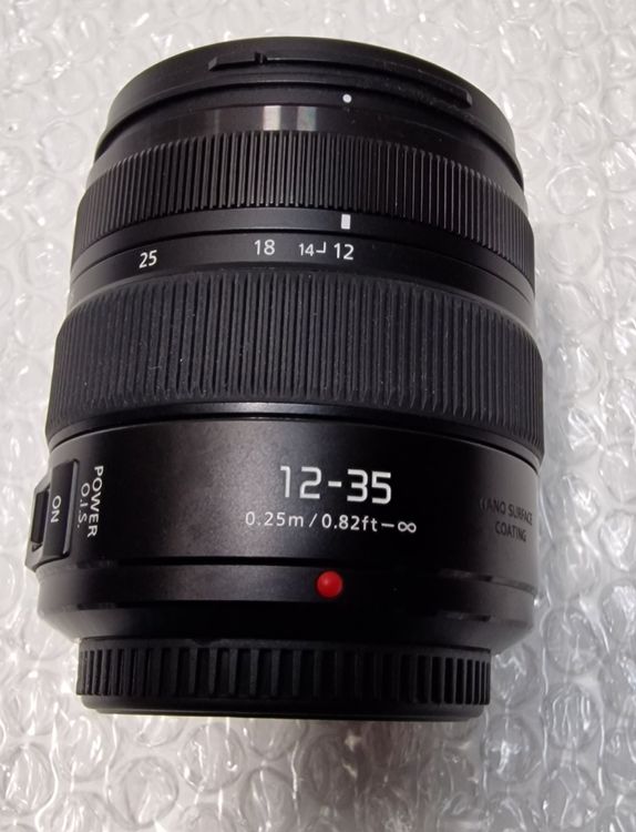 Pare-soleil Panasonic Pour Objectif Lumix G X Vario 12-35mm F/2.8 (H-HS12035E) - Accessoire D'origine