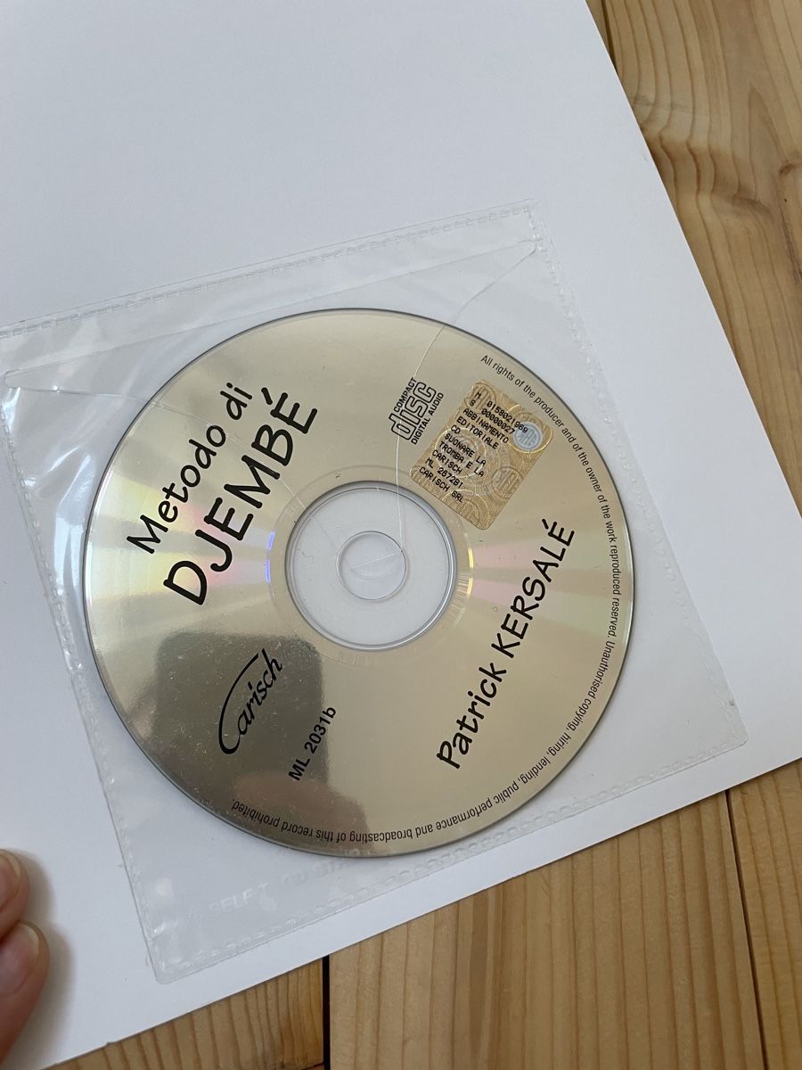 Libri: Djembé-Methode mit CD (auf Italienisch) – Nuovo e nell'imballaggio originale da Biel/Bienne venduto da ilariareda 2