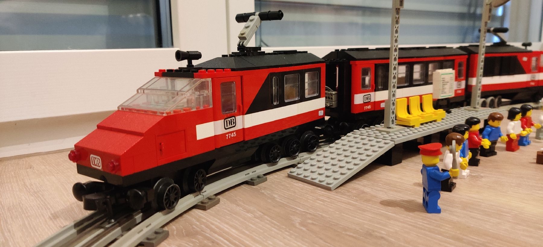 Lego Baukästen: Lego 7745  Eisenbahn 12V / Vintage – Gebraucht aus Erstfeld von Bini-CH 7