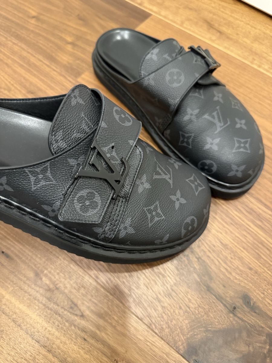 Louis Vuitton Scarpe da uomo: Louis Vuitton Mules mit Rg. – Usato da Ellighausen venduto da privateseller 2