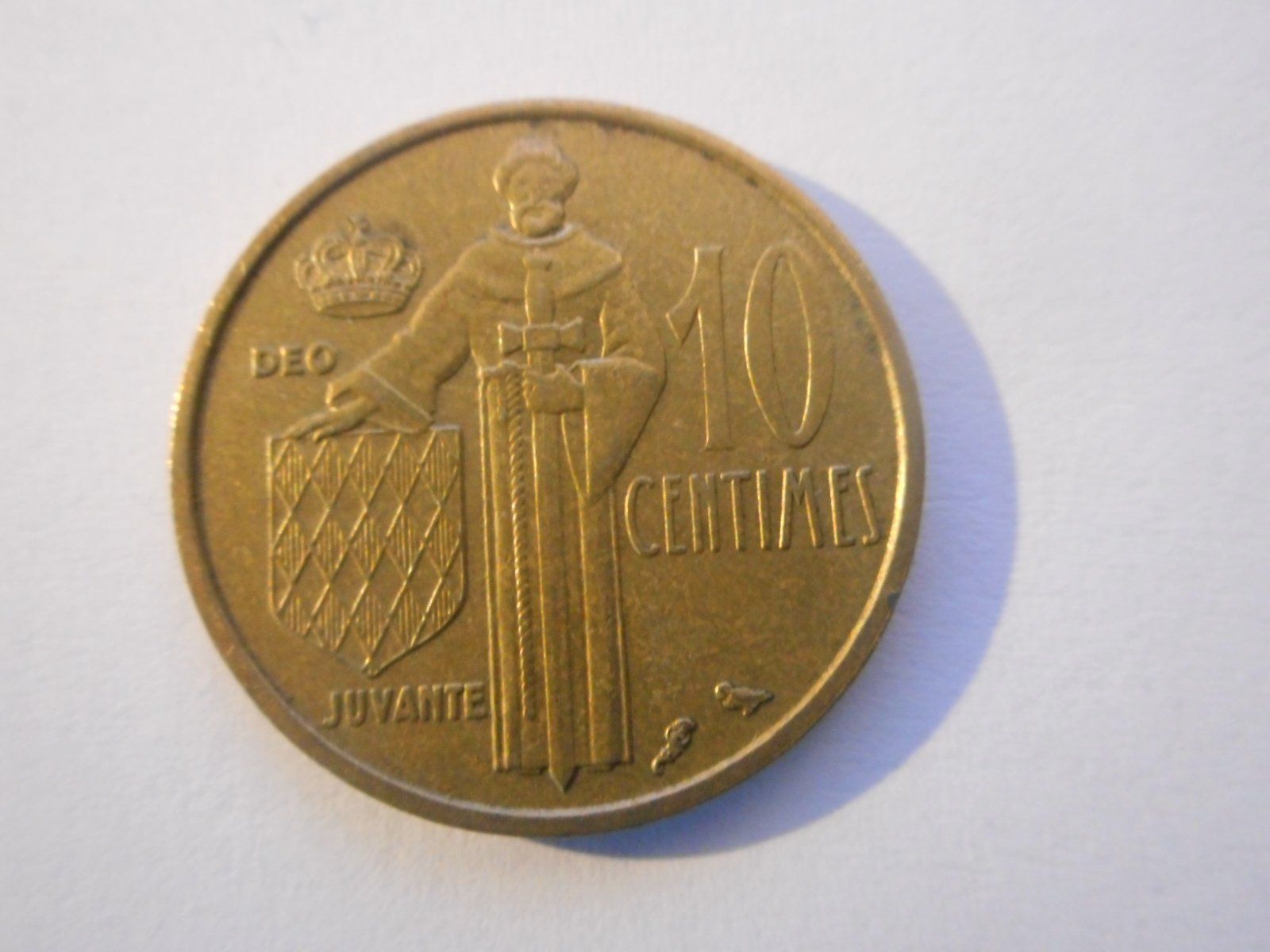 Alle Münzen: 1962   10 Centimes  Monaco – Gebraucht aus Kriegstetten von pizlad2010