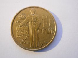1962   10 Centimes  Monaco