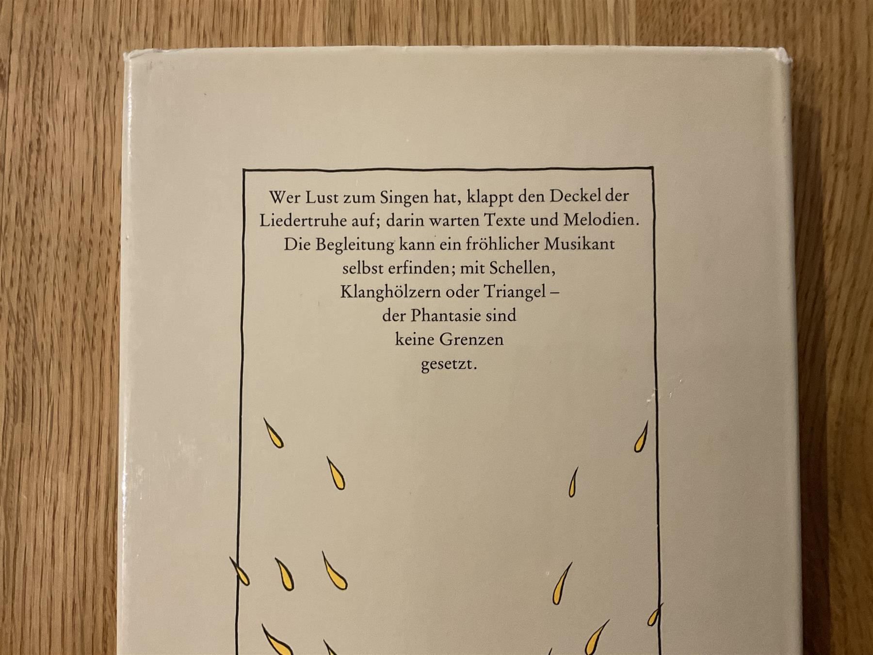 Bücher: Die grosse Liedertruhe ( Volkslieder ) 1986 – Gebraucht aus Wetzikon ZH von Gerbera5 1