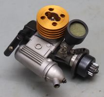 Kyosho GX-12 Nitro Motor mit Auspuff