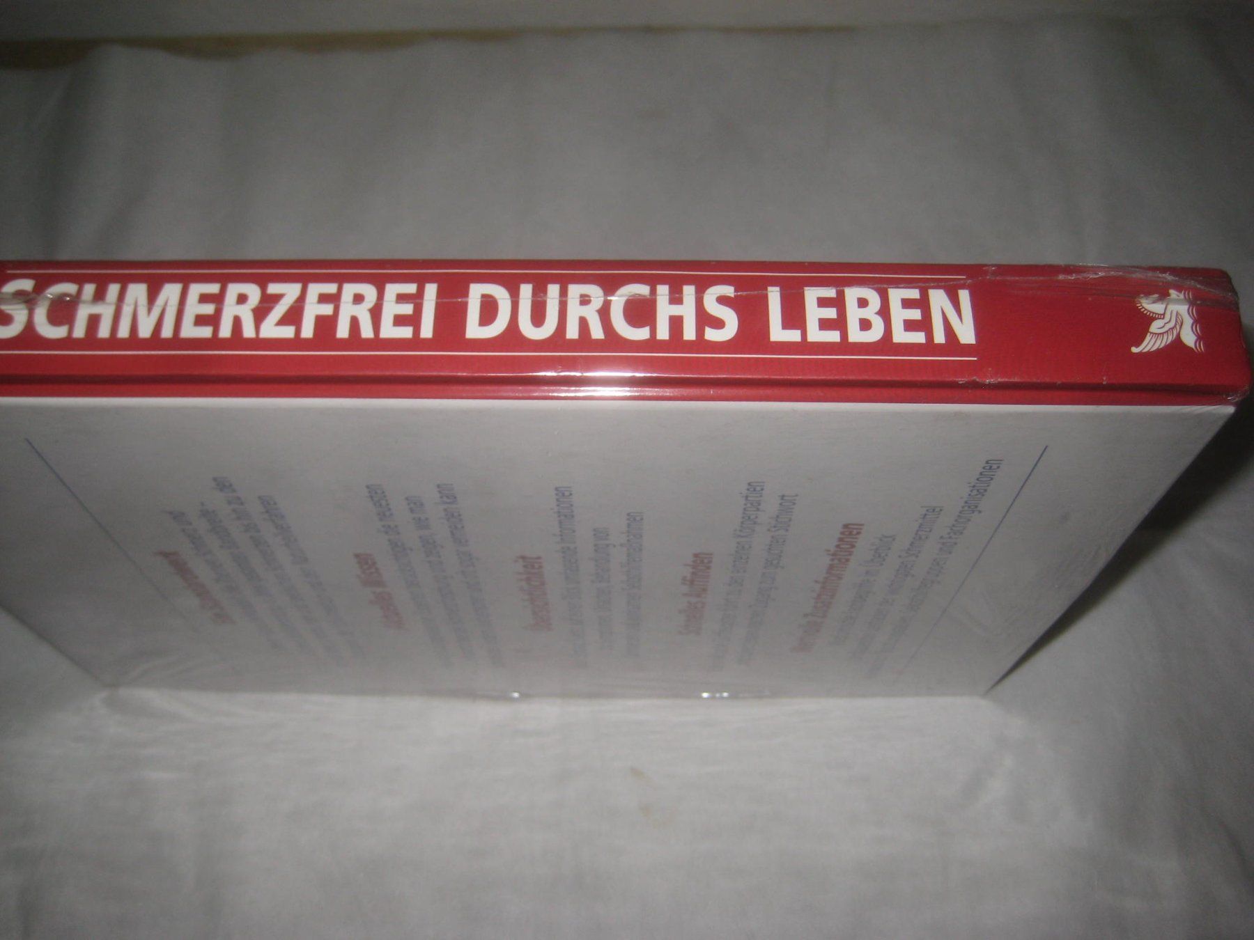 Bücher: BUCH  SCHMERZFREI DURCHS  LEBEN – Neu und originalverpackt aus Uster von flocke1 3