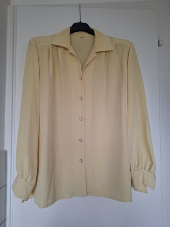 Chemisier jaune Vintage