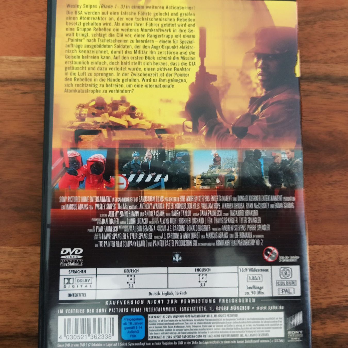 Tutti i DVDs: The Marksman - Zielgenau – Usato da Dübendorf venduto da kb86_MOVIE 1