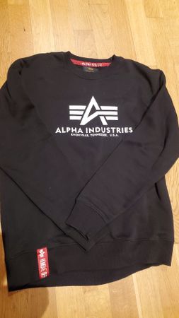 Alpha Industries Pullover schwarz Grösse M