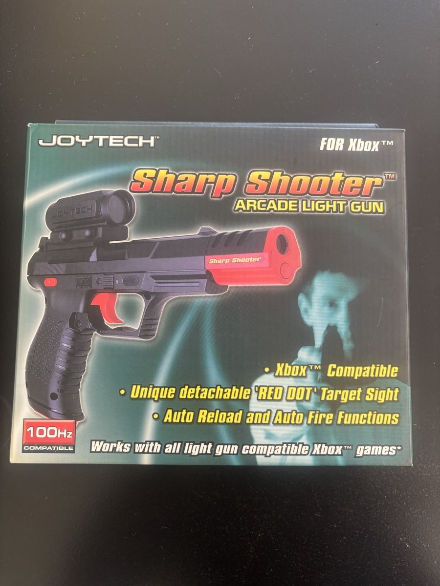 Controller: Joytech Sharp Shooter Arcade LightGun für Xbox in OVP – Nuovo (secondo la descrizione) da Volketswil venduto da 1970rog
