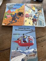 3 Globi Bücher Höhlenbewohner Feuerwehr Rettungsflugwacht