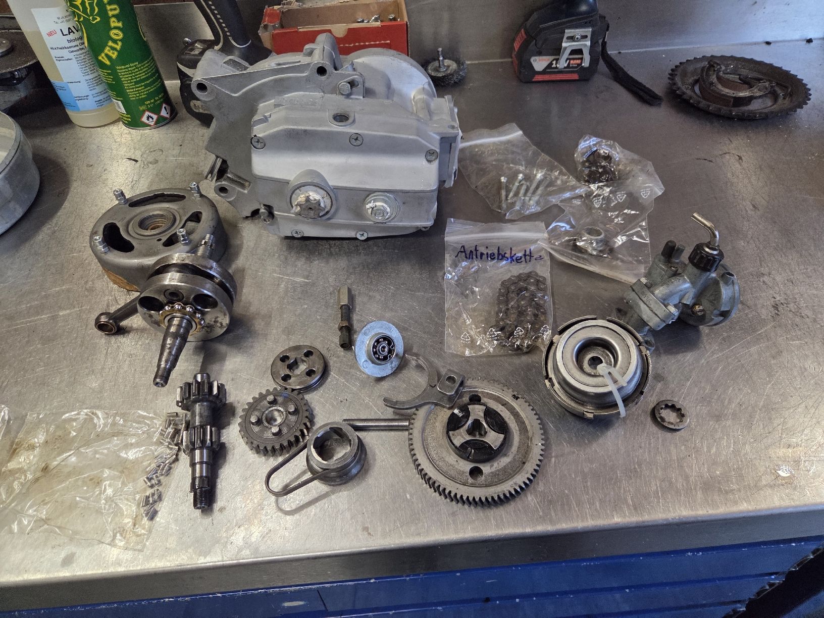 Puch Parti ricambio per ciclomotori: Puch Z50 Motor – Usato da Eichberg venduto da Schmid-Motos