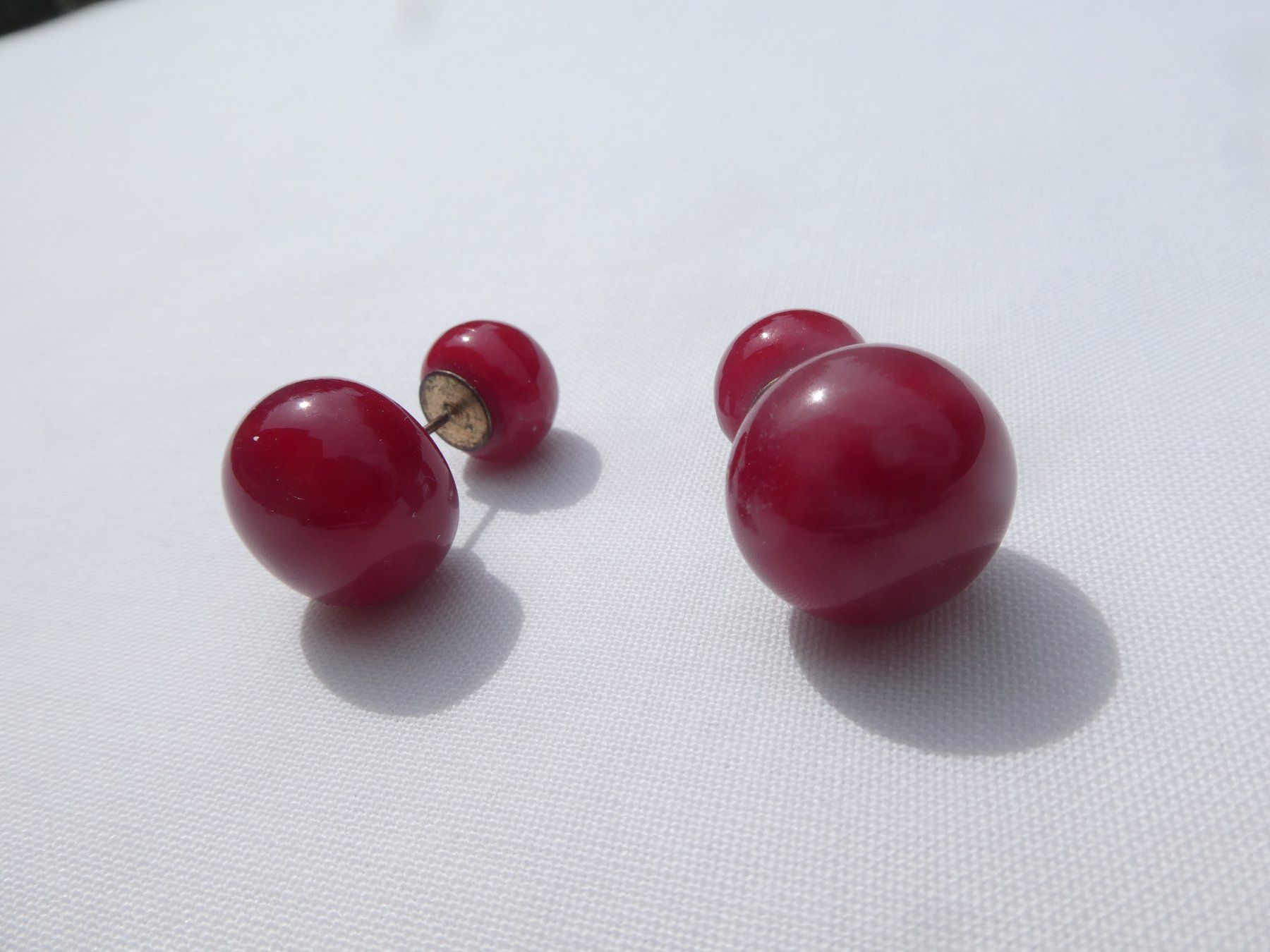 Orecchini pendenti & Orecchini a lobo: Vintage Ohrstecker, Modeschmuck – Usato da Gattikon venduto da kaandooh