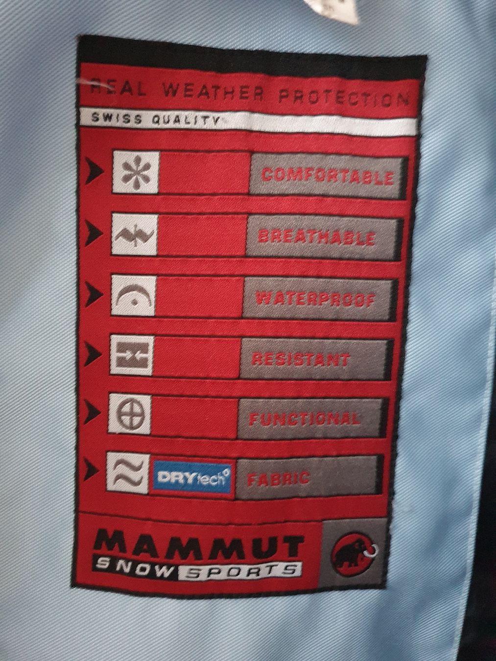 Mammut Vestes: Mammut Skijacke hellblau – D'occasion à Bern par Helays 7
