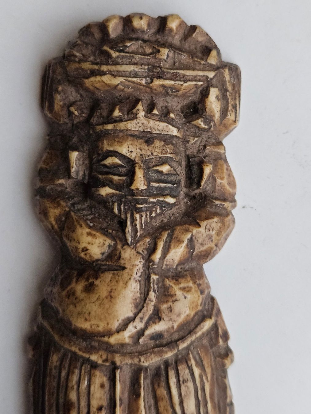 Skulpturen & Statuen: Antike asiatische Knochenfigur – Gebraucht aus Lugano von Numisartes 1