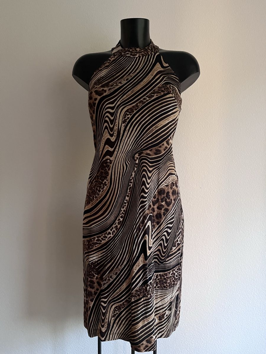 H&M Vestiti: Kleid H&M Leo-Muster Gr 40 (eher 38!) – Usato da Baden venduto da Didi_sunshine