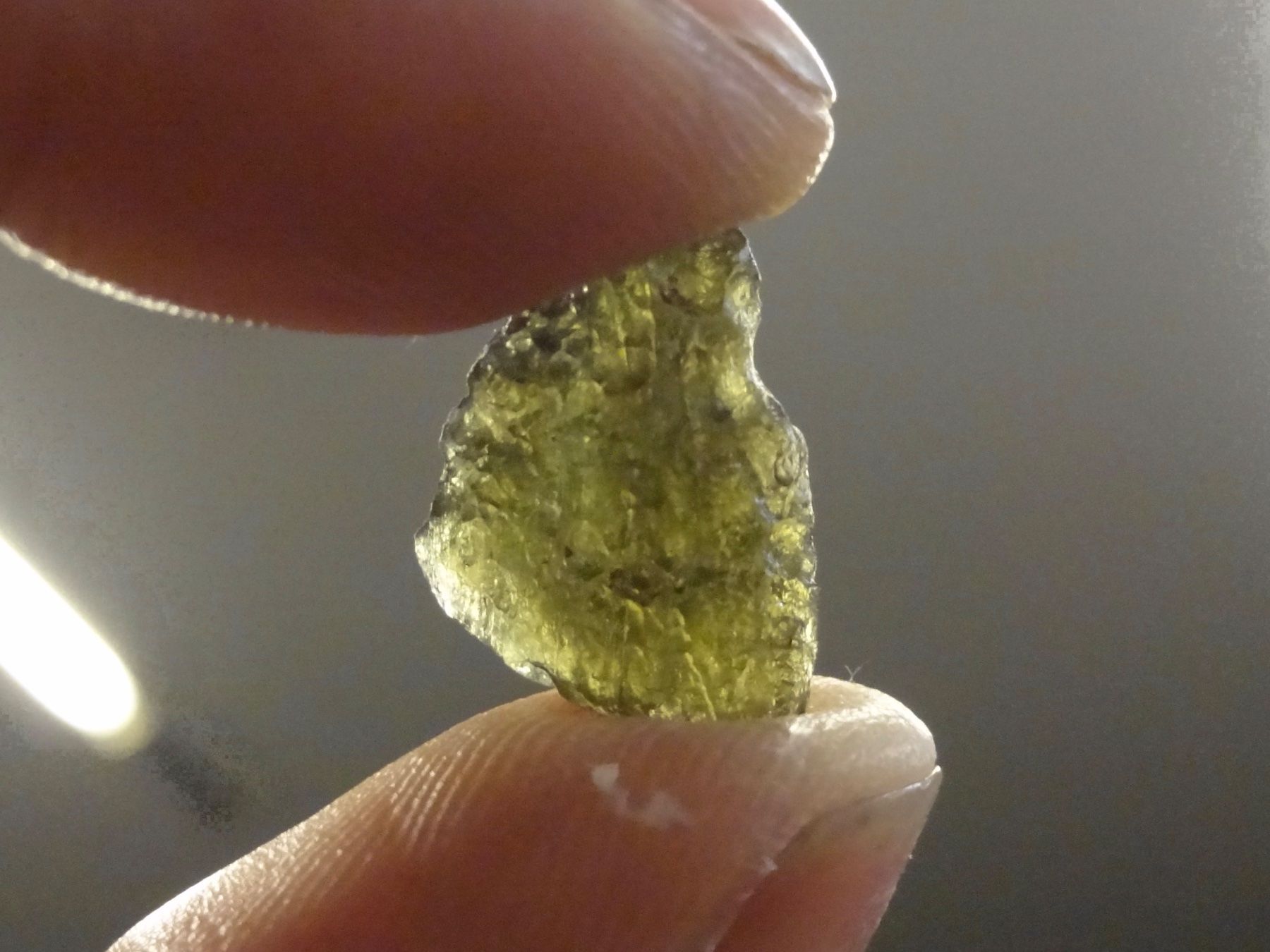Minerali & Pietre curative: Tektit MOLDAVIT Meteorit Einschlag Krater Meteoriten – Nuovo (secondo la descrizione) da Kerzers venduto da djstarsky73 1