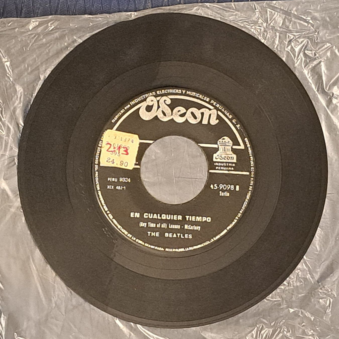 Dischi in vinile: Beatles Singles Paket 2 Stück_45rpm-Set made in Peru – Usato da Schlieren venduto da Rcaliforni