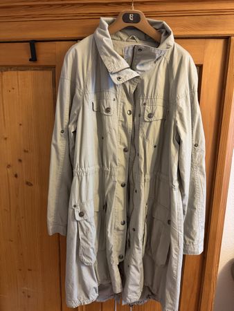 chilliger Mantel Trenchcoat Bon'A Parte 44 beige