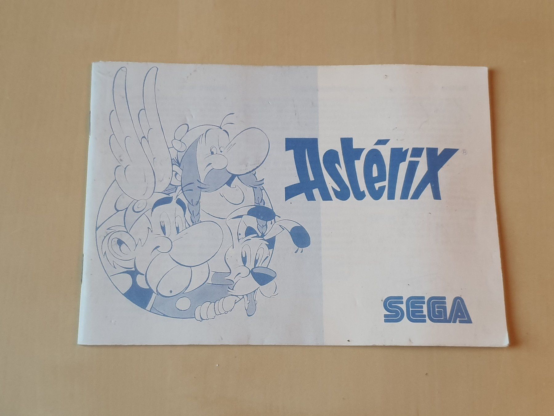 Sega Giochi: Anleitung Asterix Master System – Usato da Stansstad venduto da collectorsshop