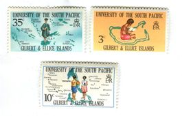 Briefmarken "Universität". Gilbert- und Elliceinseln