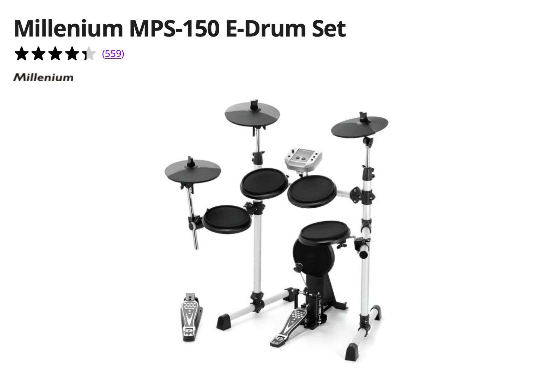 Instruments de musique: Millenium MP5-150E-Drum Set – Neuf avec emballage d'origine à Zürich par tha_nb6h